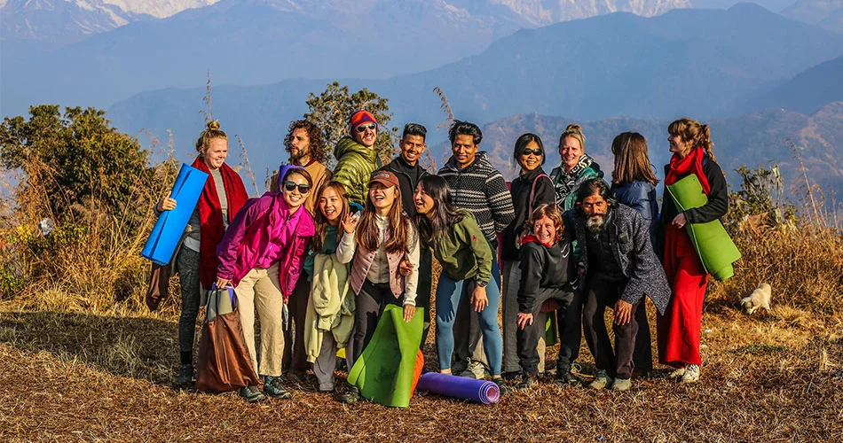 Valley rim yoga hiking trek 7 days 6 nights