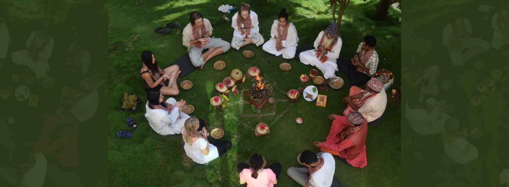 Cacao Ceremony in a Yoga Retreat in Pokhara- Sanctuary of Bliss