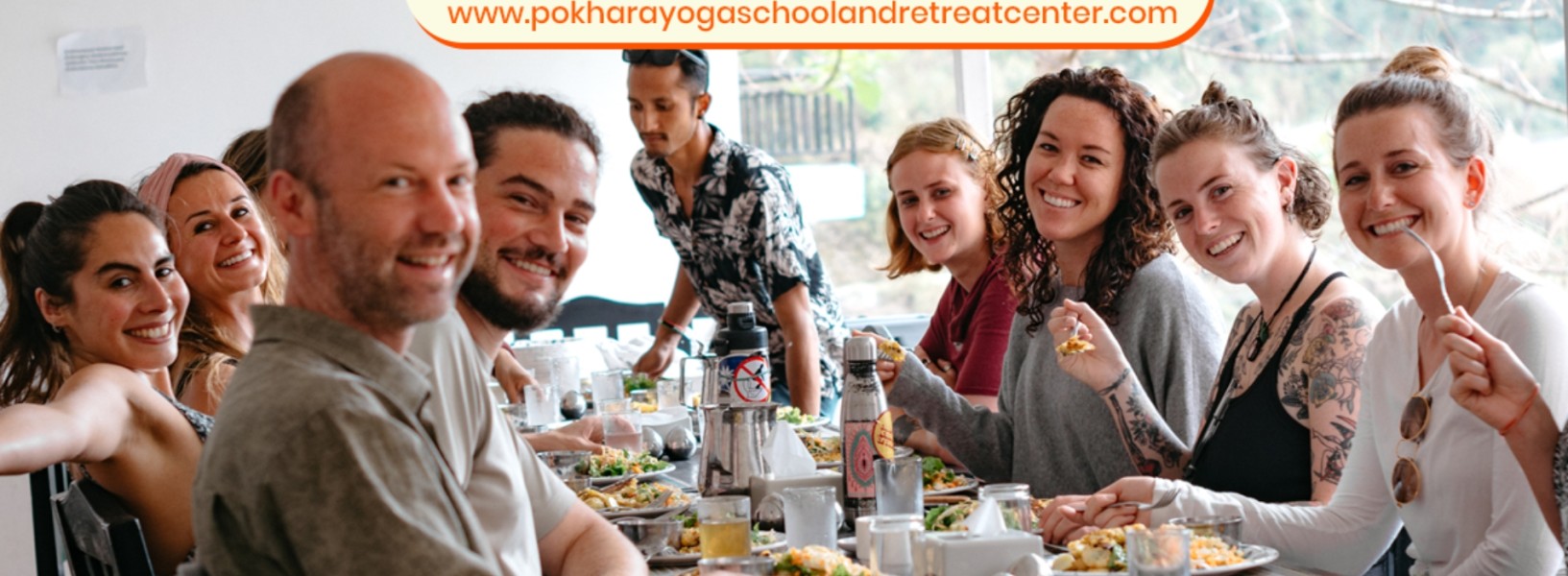 How look like a typical day at Pokhara Yoga School
